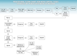 Procedural Flow Chart for Non-Capital Cases Handled by the Public Defender of Indiana